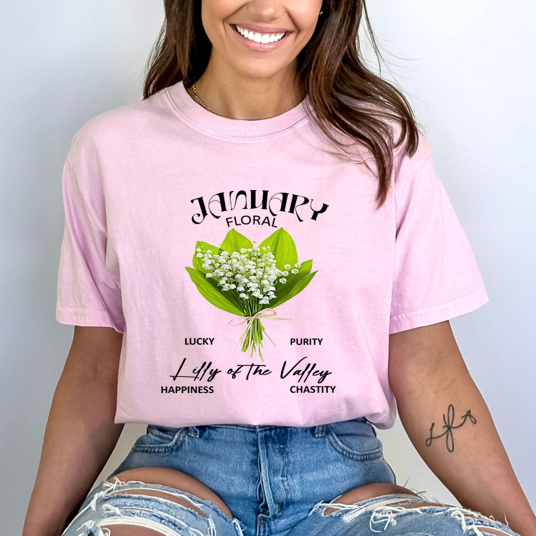 Lilly Of The Valley (January) - Bella Canvas