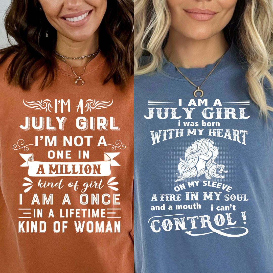 July Combo (Once In Lifetime And Fire In My Soul)