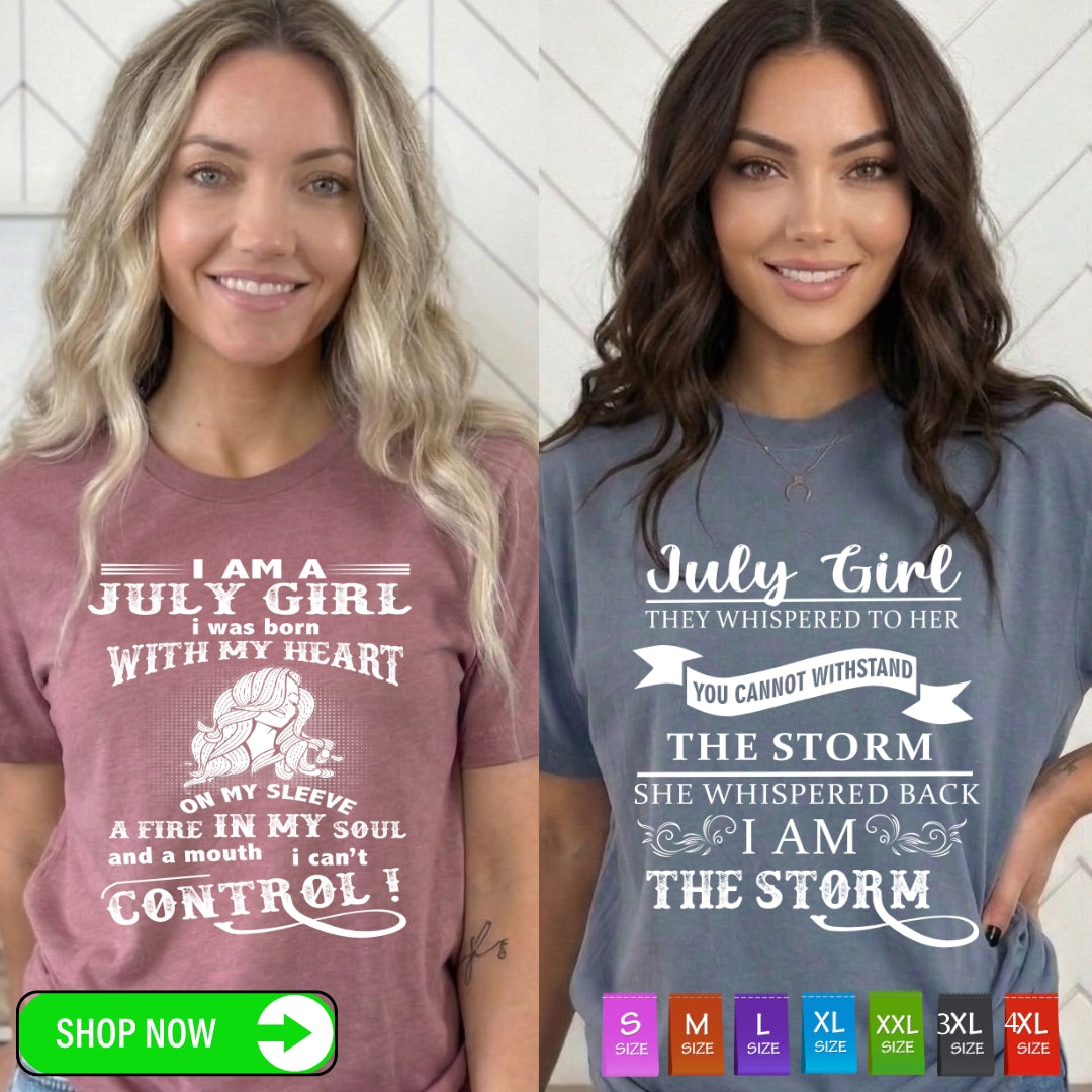 July Combo (Fire In My Soul And I Am Storm ) Combo Pack
