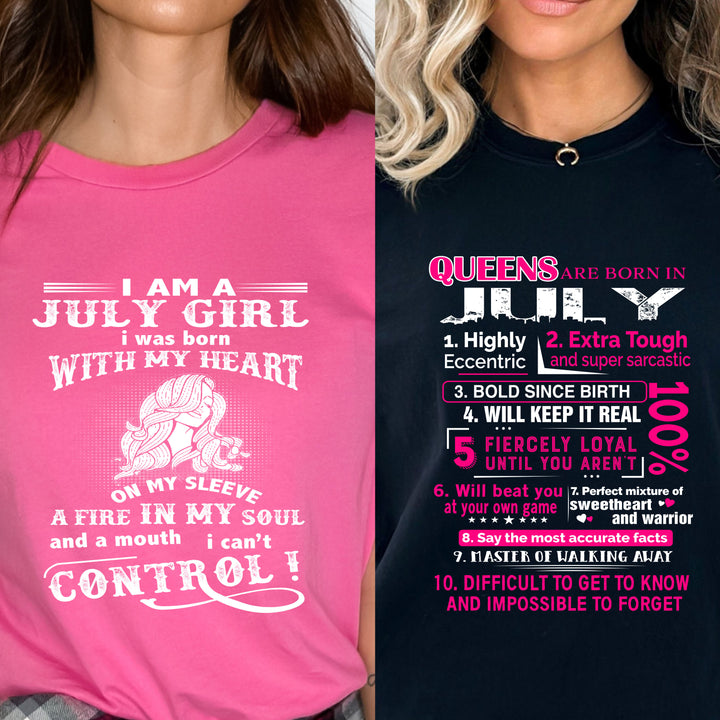 July Combo (10 Reasons  And A fire in my soul)" 2 Combo Pack