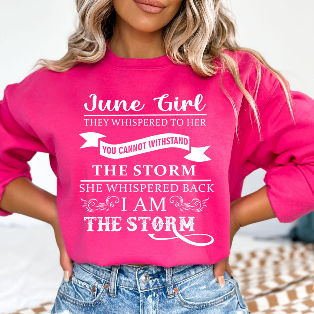June Girl ( I Am The Storm) - Cozy & Soft.