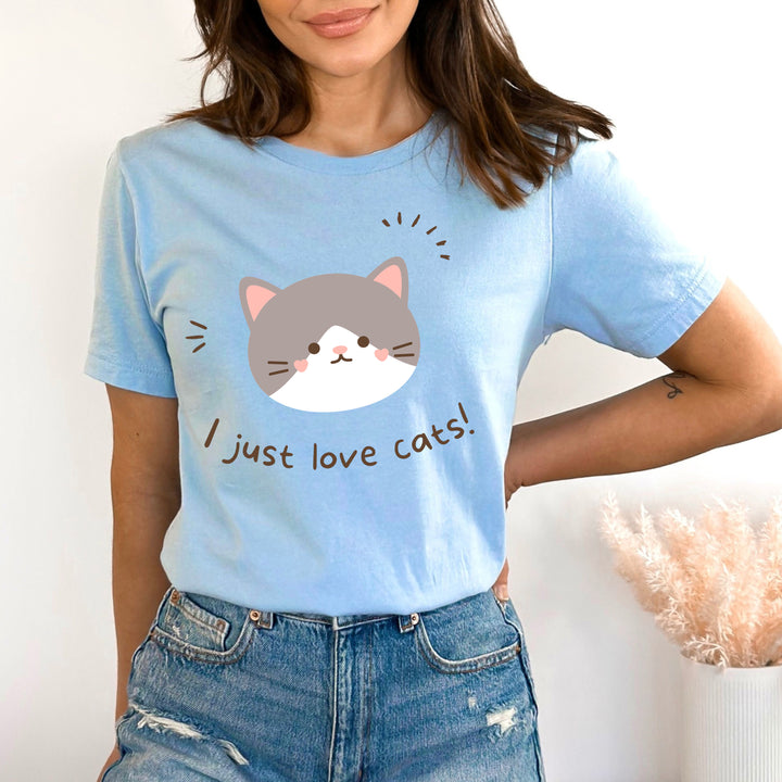 I Just Love Cats - Bella Canvas