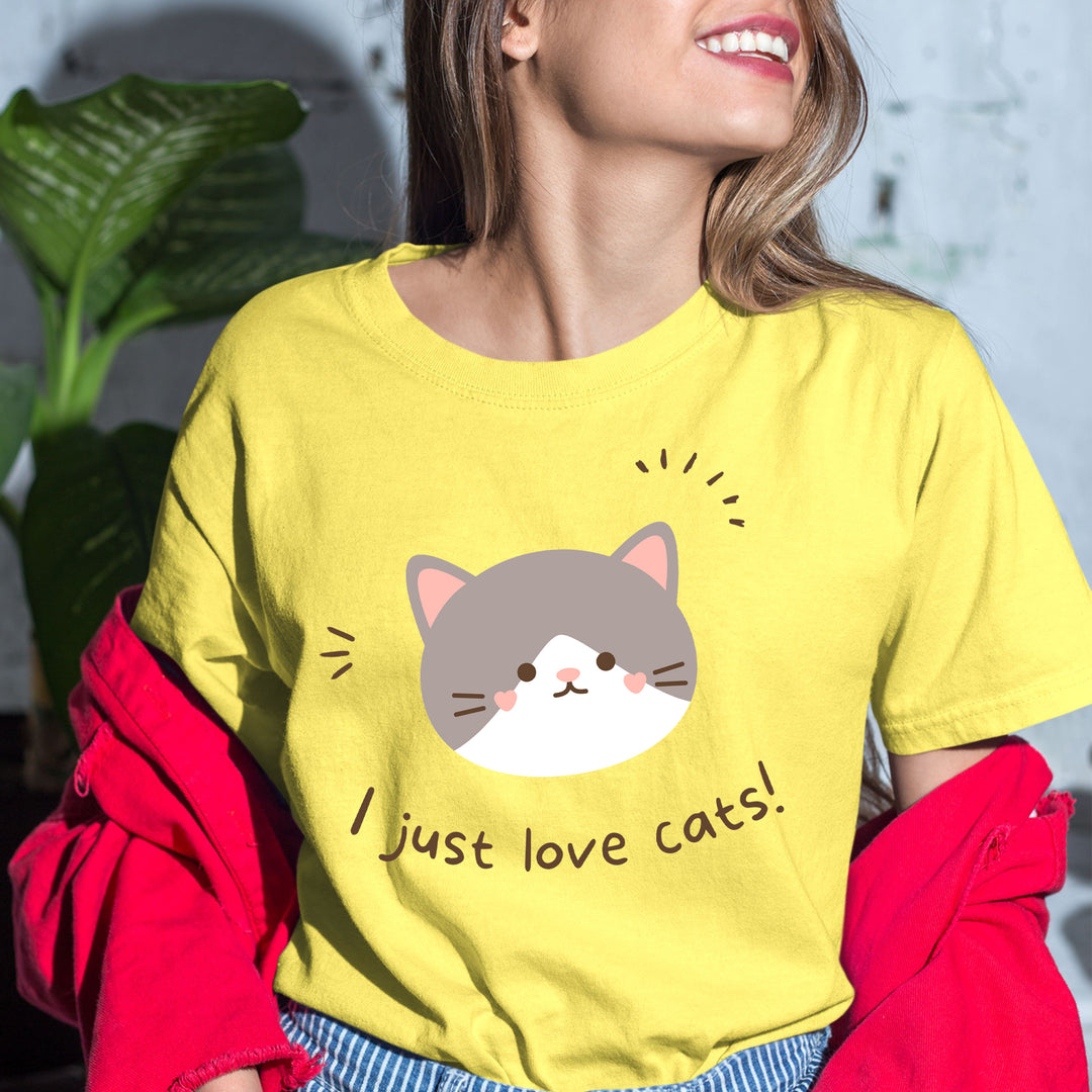 I Just Love Cats - Bella Canvas
