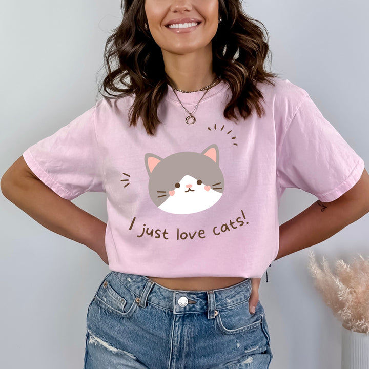 I Just Love Cats - Bella Canvas