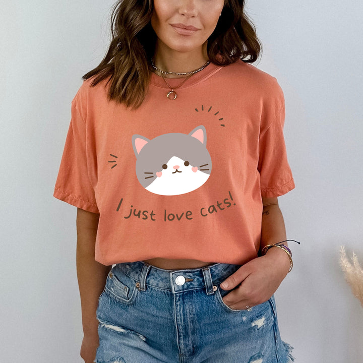 I Just Love Cats - Bella Canvas
