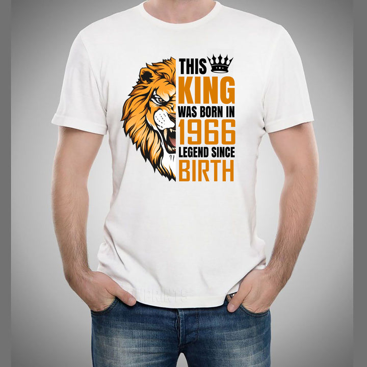 "The King Was Born" (Choose your Year 1961 to 1970) Men's Tee