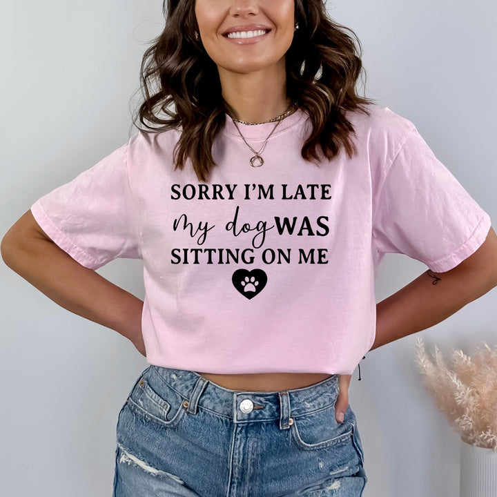 Sorry I'm Late - Bella Canvas
