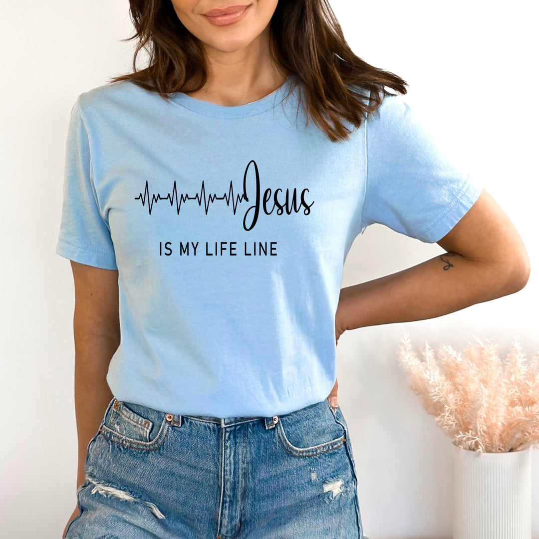 Jesus Is My Life Line - Bella Canvas