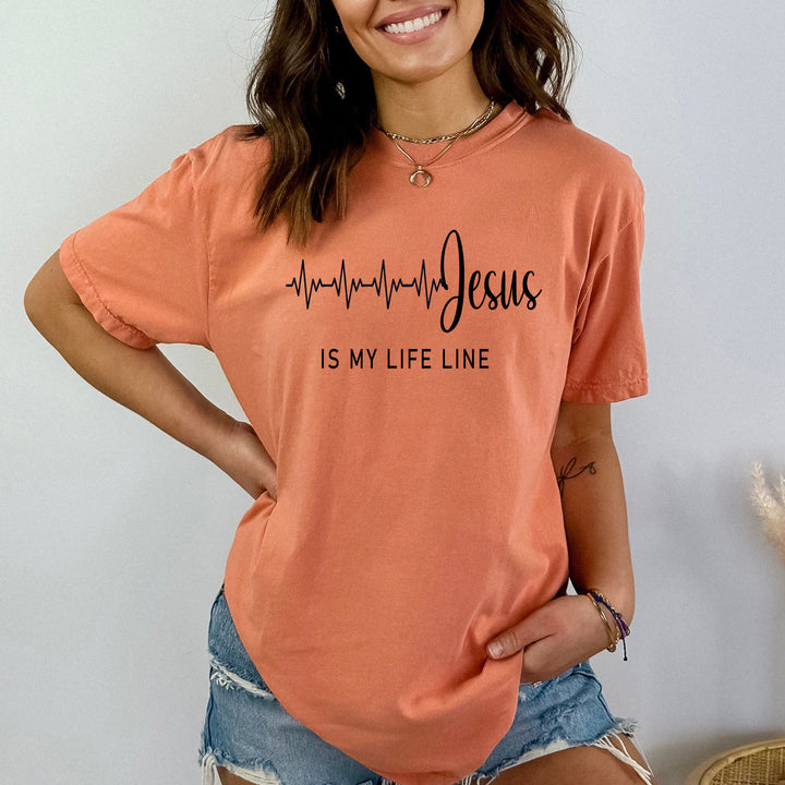 Jesus Is My Life Line - Bella Canvas