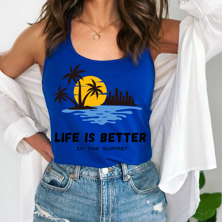 Life Is Better In The Summer - Tank Top