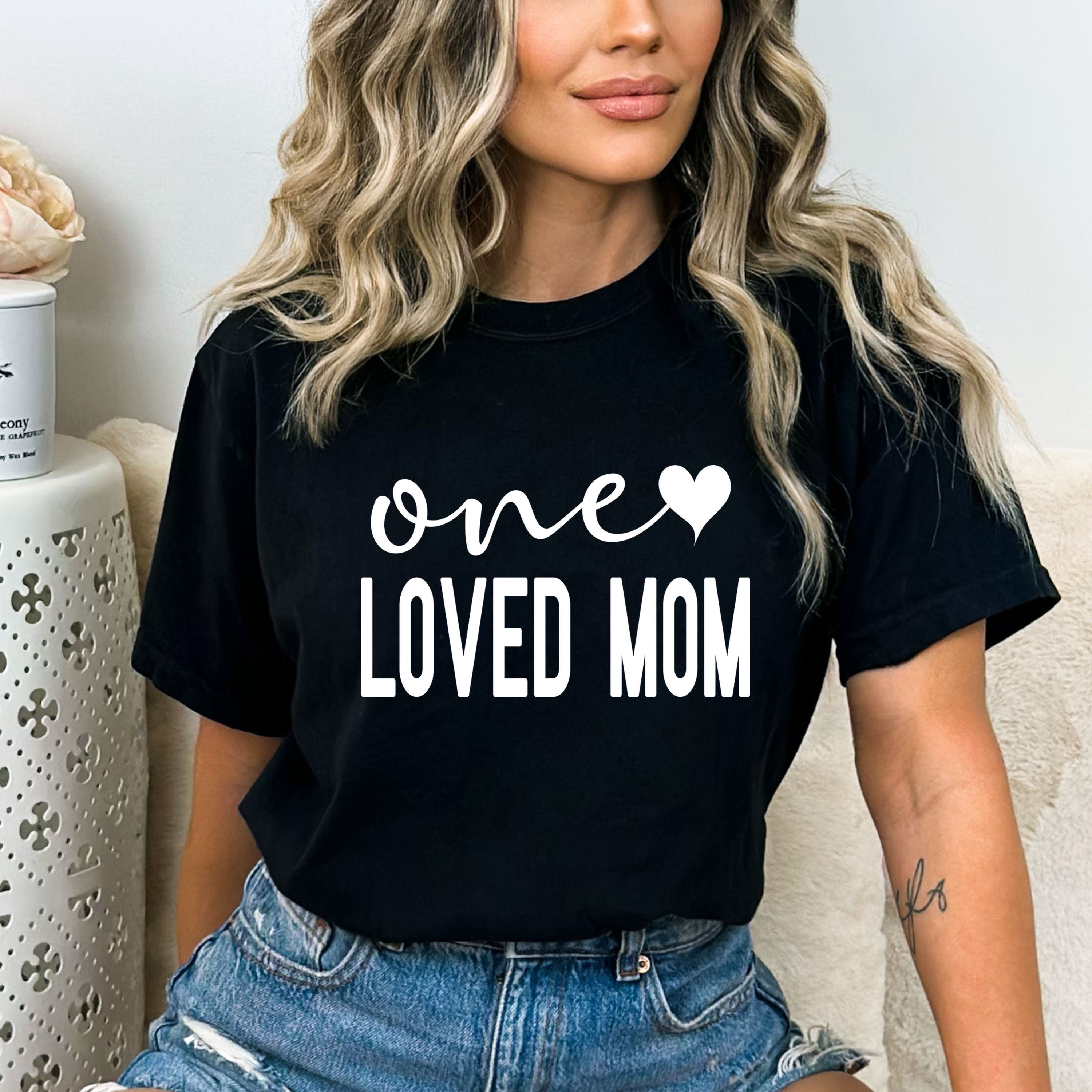 One Loved Mom - Bella canvas