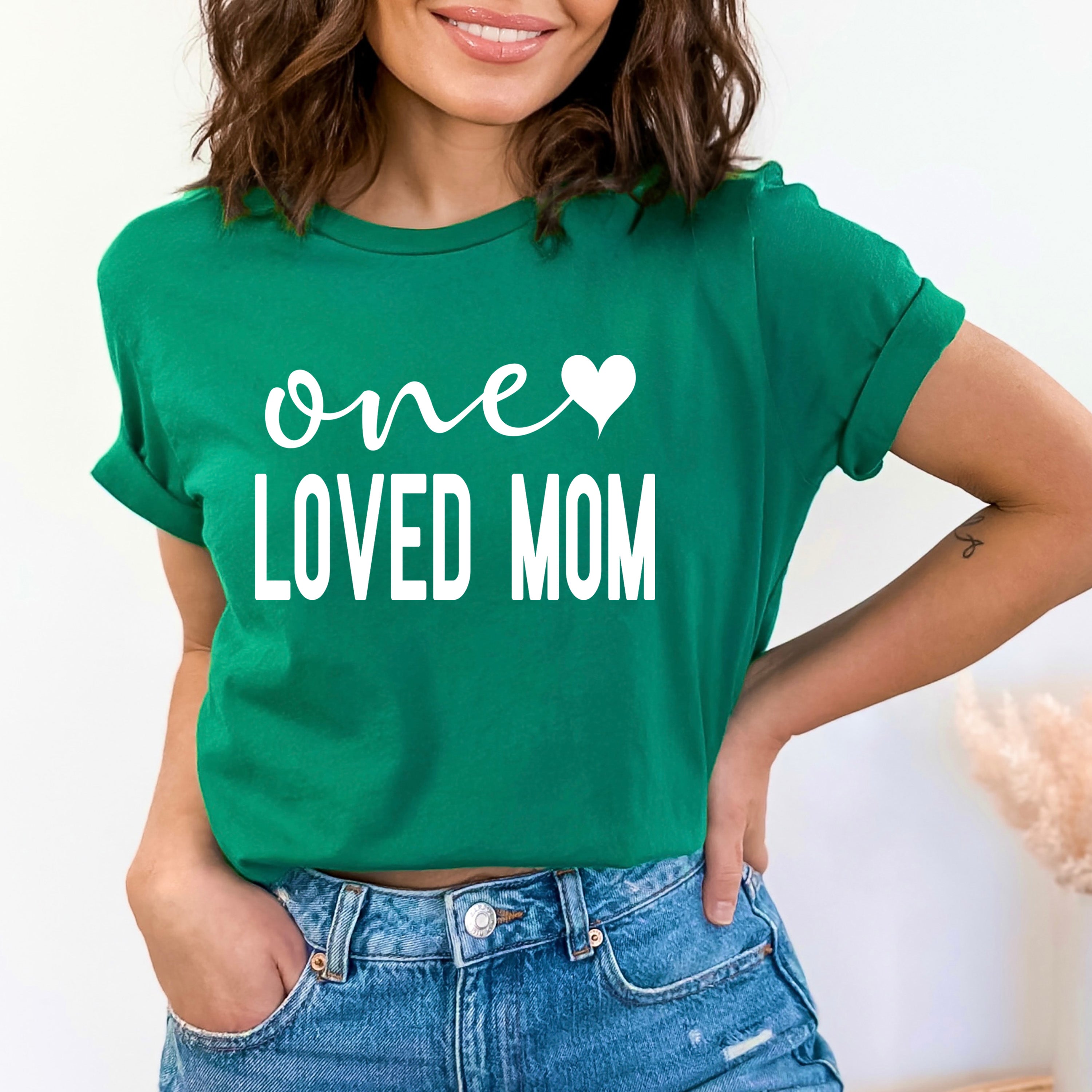 One Loved Mom - Bella canvas
