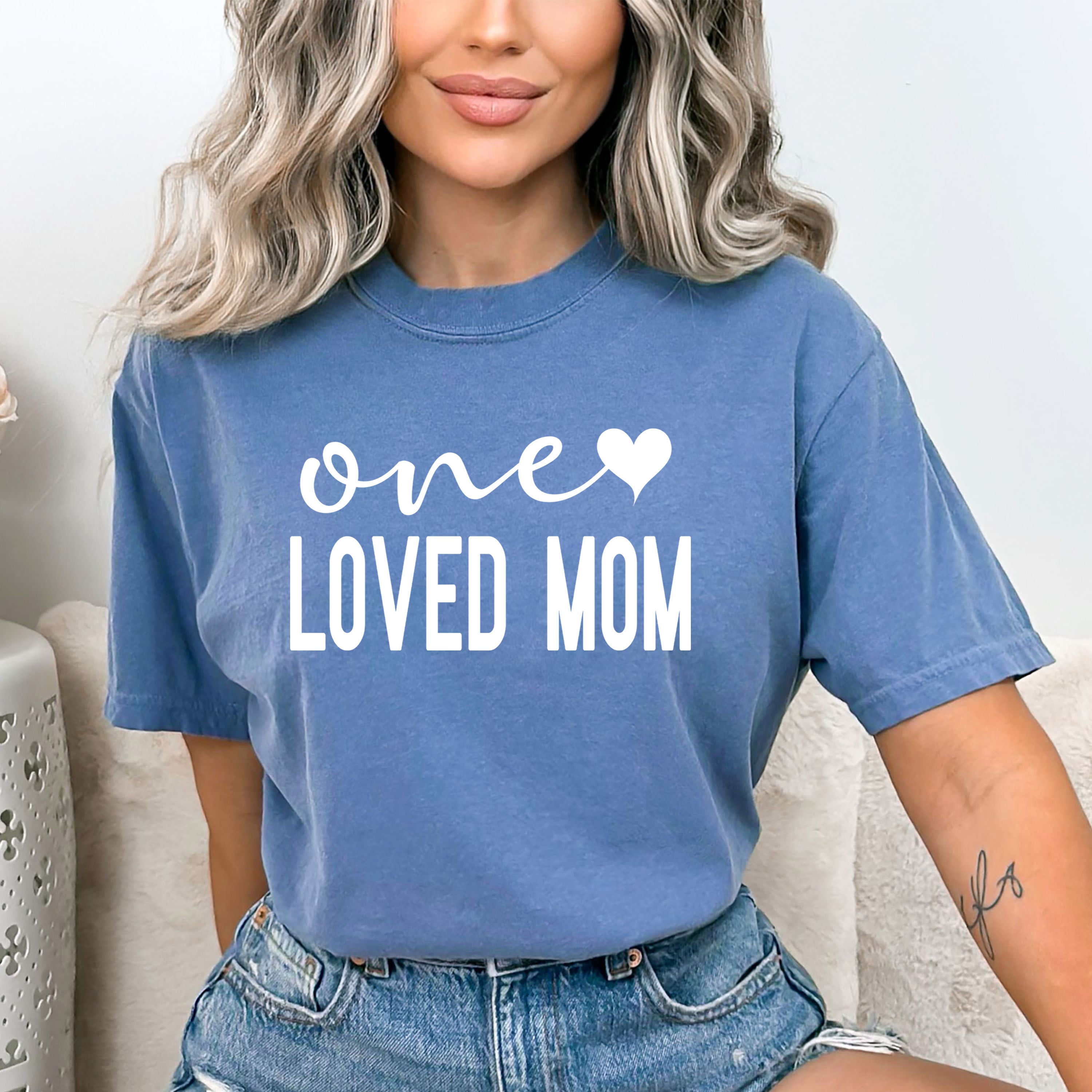 One Loved Mom - Bella canvas