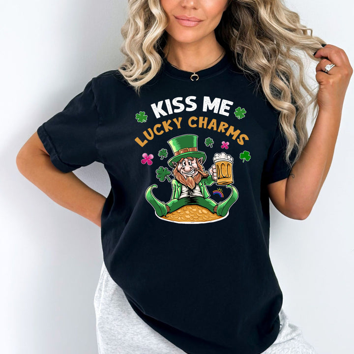Kiss Me Lucky Charms - Bella canvas