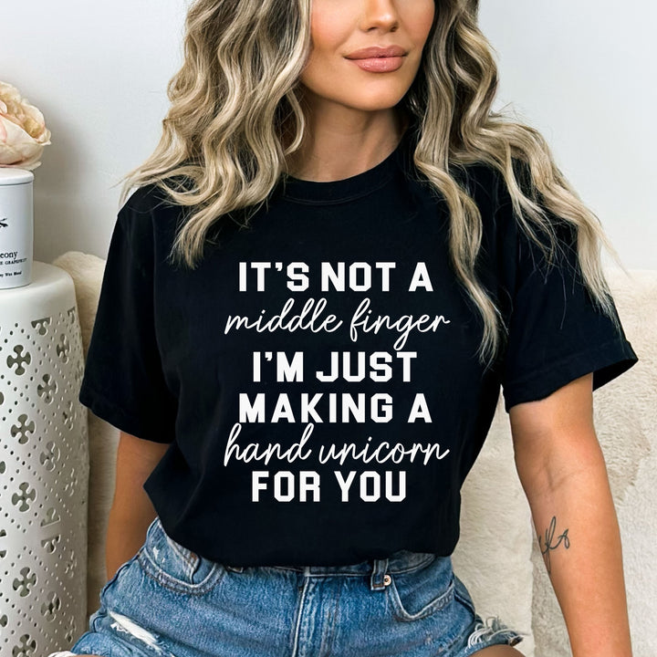 It's Not Middle Finger - Bella canvas