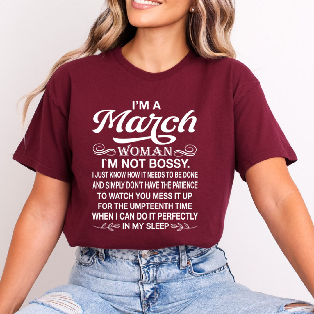 March Girl (I Can Do It Perfectly) - Bella Canvas