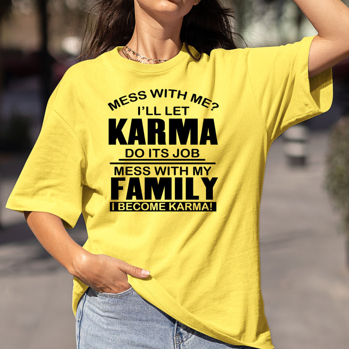 Let's Karma Do It's Job - Bella canvas