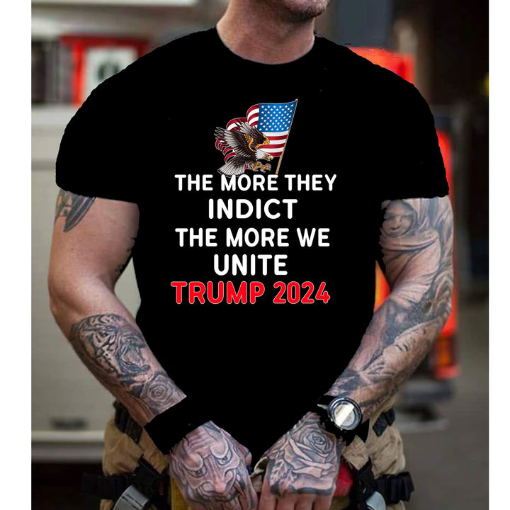 The More We Unite Trump - Unisex Tee