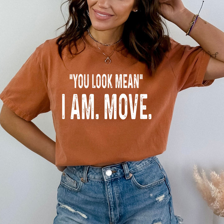 You Look Mean - Bella canvas