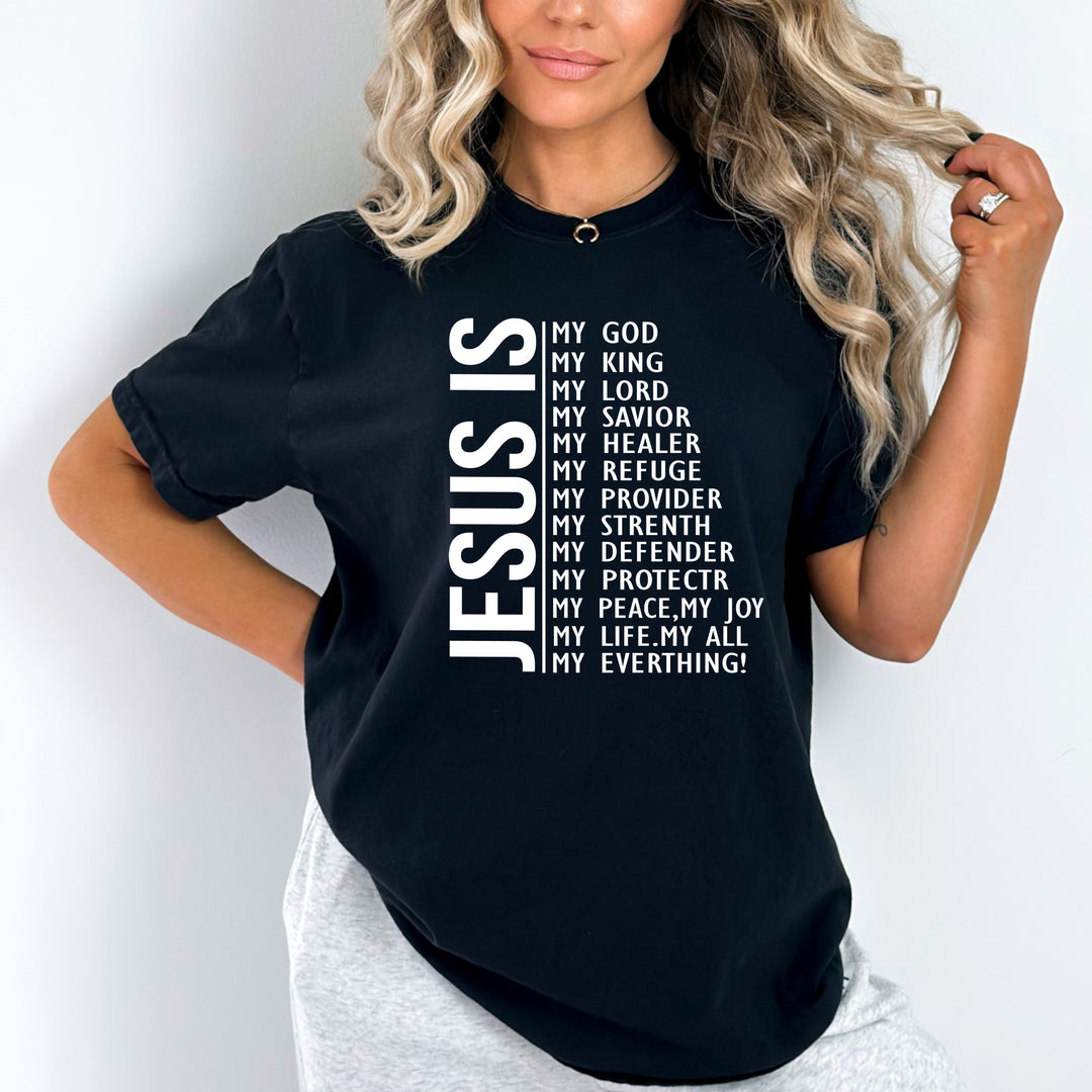 Jesus Is My God -BELLA CANVAS SHIRT