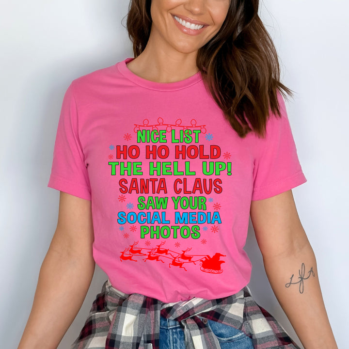 " Nice list ho ho hold "