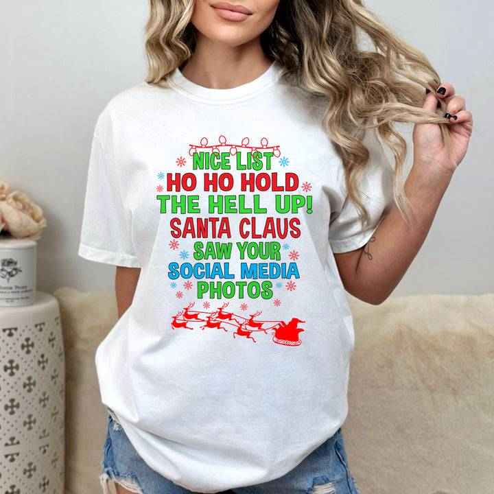 " Nice list ho ho hold "