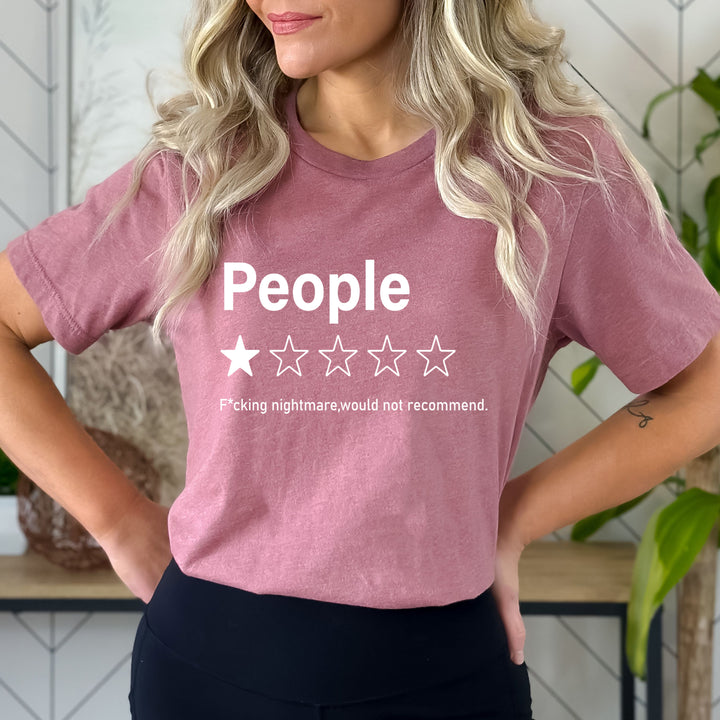 People Fucking Nightmare - Bella canvas