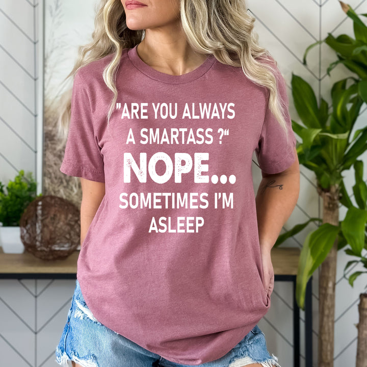 Sometime I'm Asleep - Bella canvas