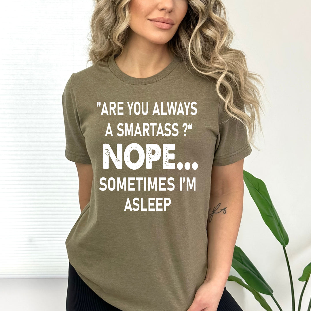 Sometime I'm Asleep - Bella canvas