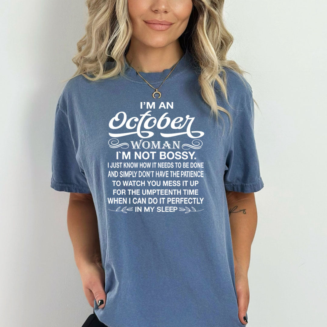 October Girl (I Can Do It Perfectly) - Bella Canvas