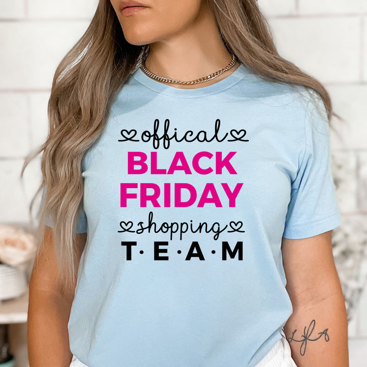 Offical Black Friday Shopping Team - Bella Canvas
