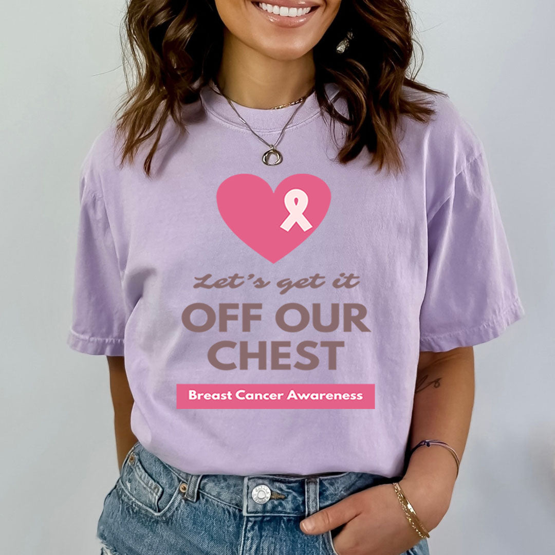 Let Get It Off Our Chest - Bella canvas
