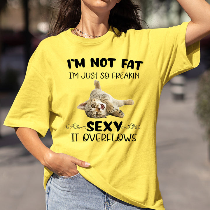 I'm Not Fat (Sexy Overflows) - Bella Canvas