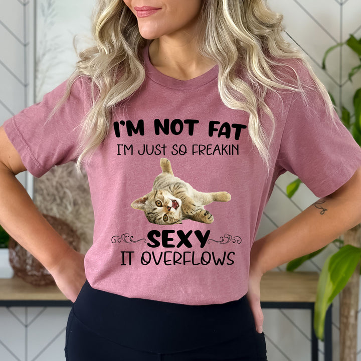 I'm Not Fat (Sexy Overflows) - Bella Canvas