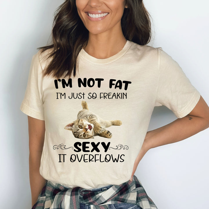 I'm Not Fat (Sexy Overflows) - Bella Canvas