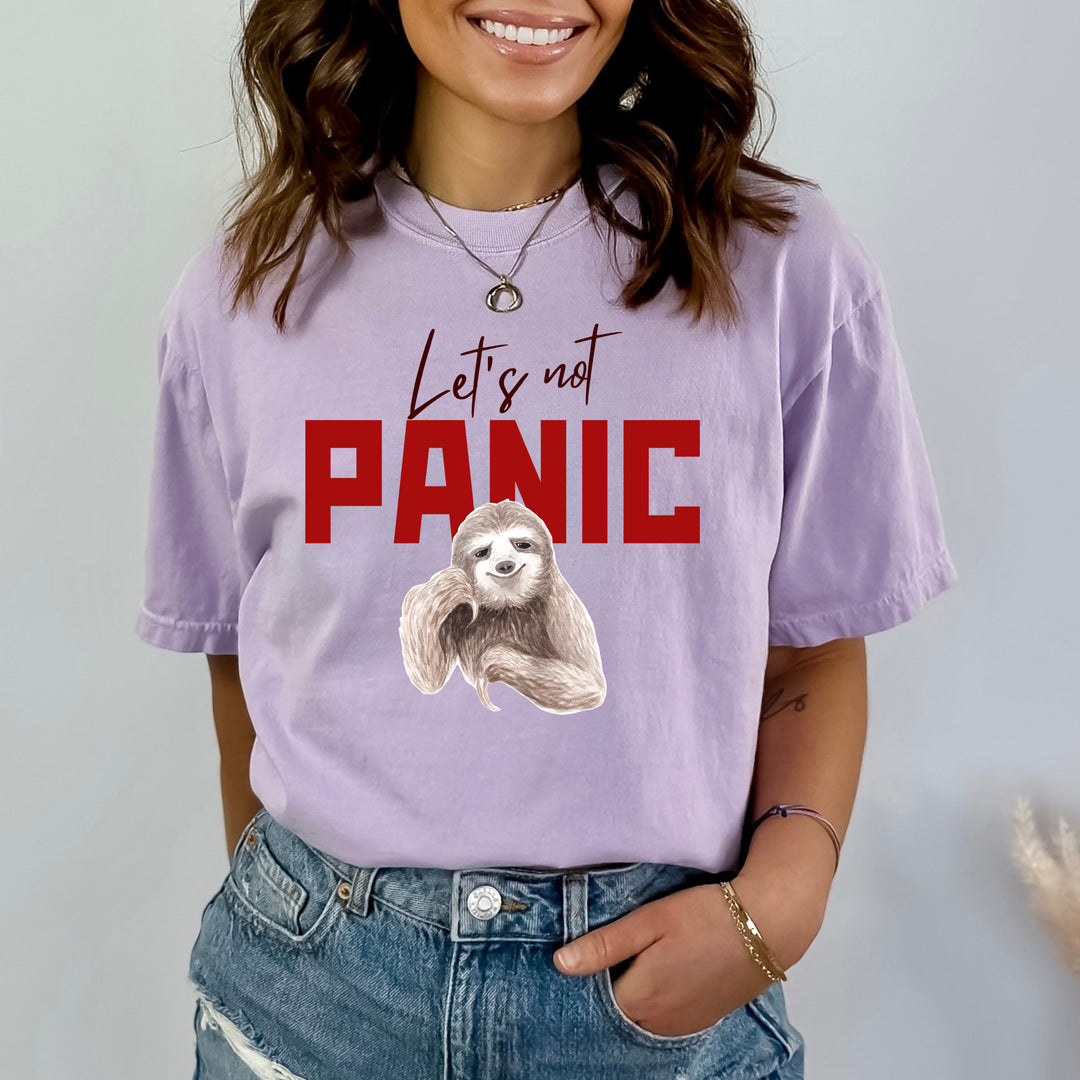 Let's Not Panic - Bella Canvas