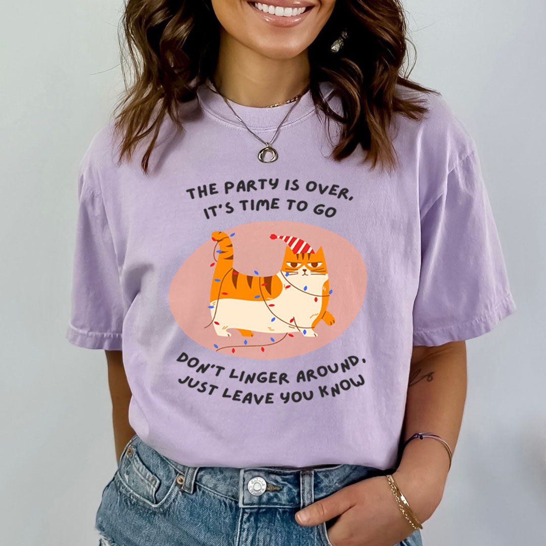 Party Is Over - Bella canvas