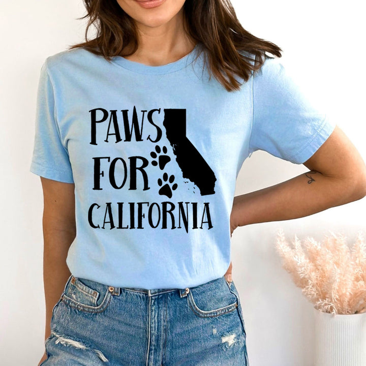 Paws for California - Bella canvas