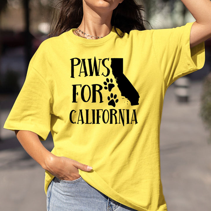 Paws for California - Bella canvas