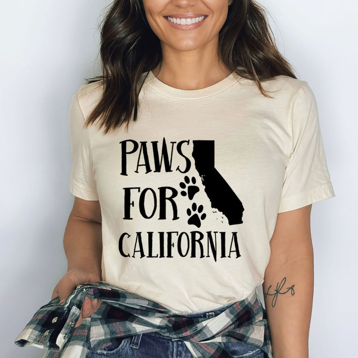 Paws for California - Bella canvas