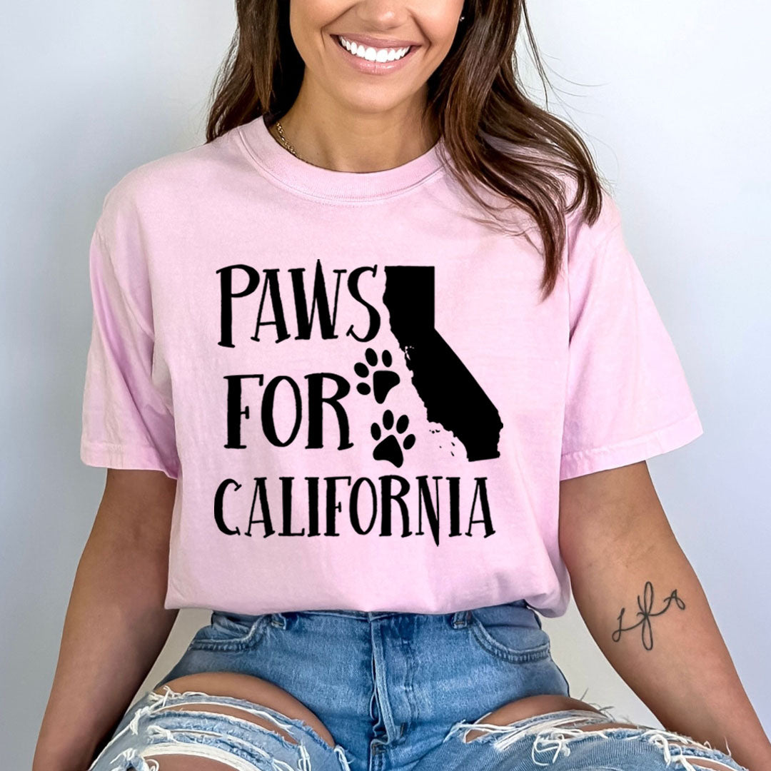 Paws for California - Bella canvas