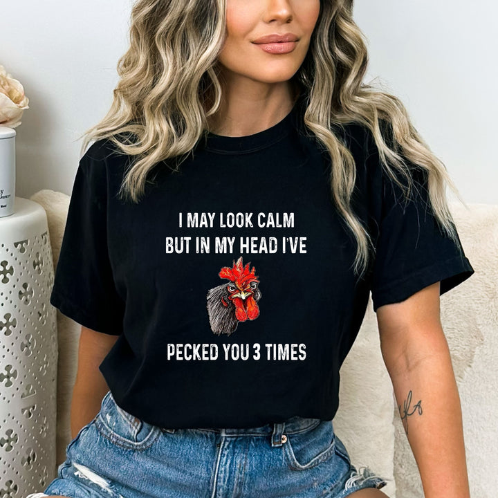 "Pecked You 3 Times"