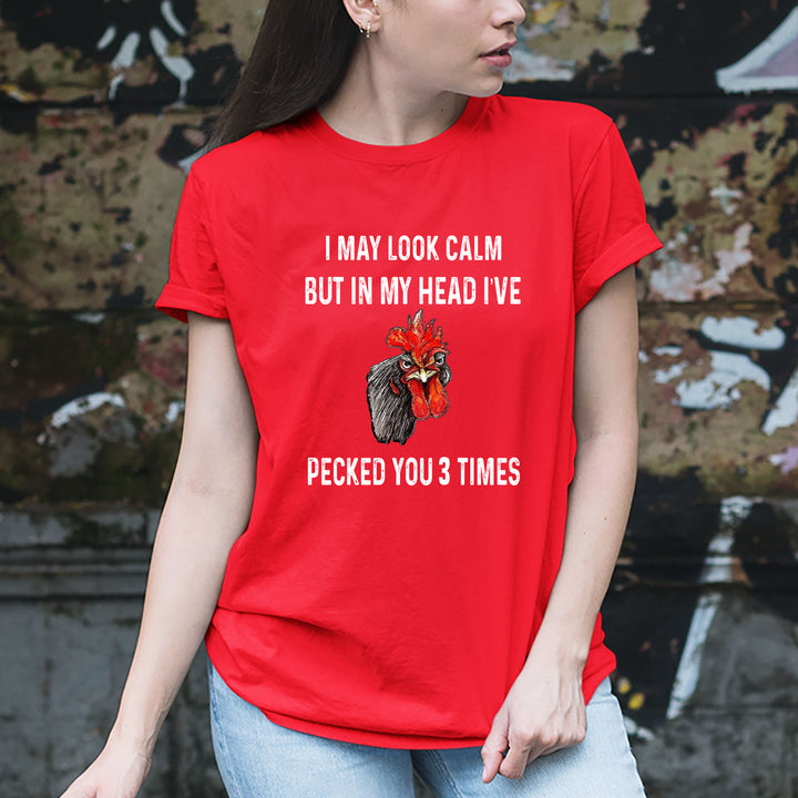 "Pecked You 3 Times"