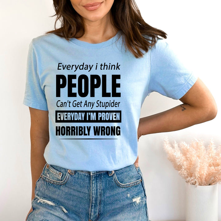 I'm Proven Horribly Wrong - Bella canvas