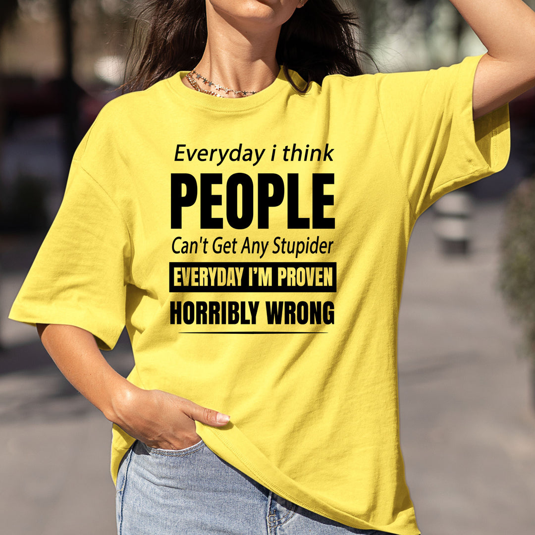 I'm Proven Horribly Wrong - Bella canvas