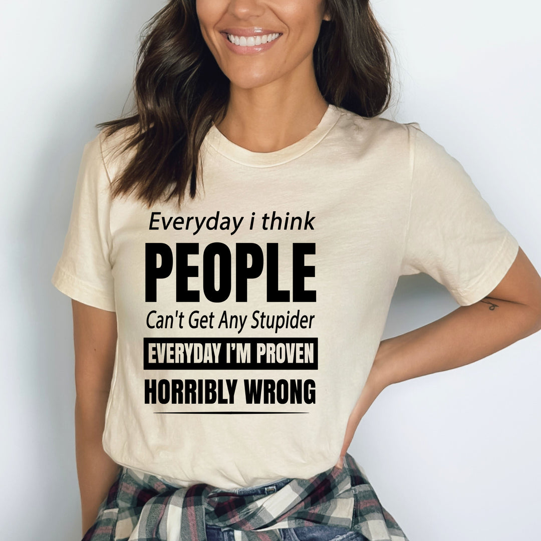 I'm Proven Horribly Wrong - Bella canvas