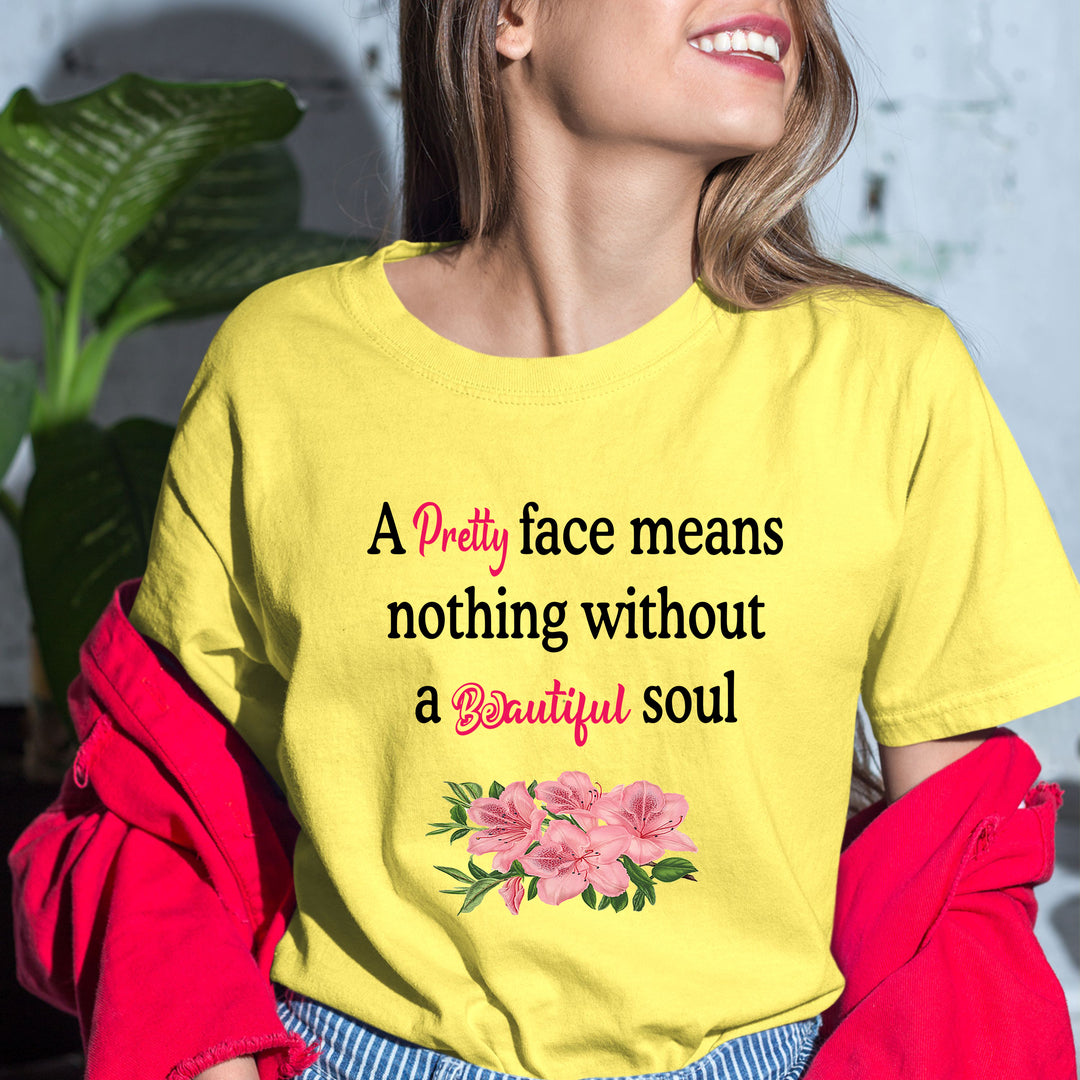 "A Pretty Face" Bella Canvas