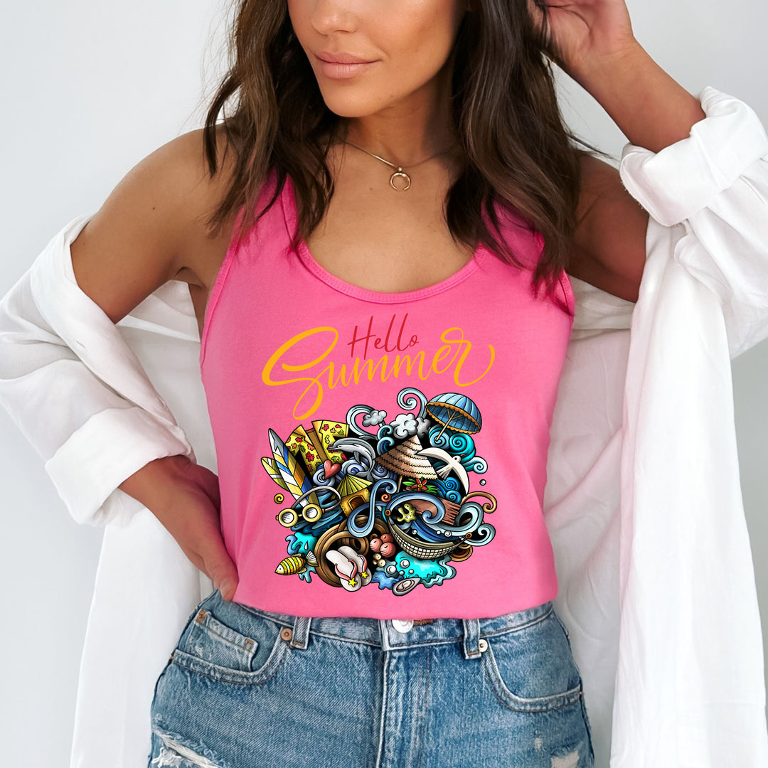 Hello Summer - Tank Top