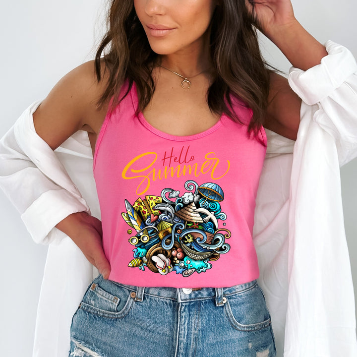 Hello Summer - Tank Top