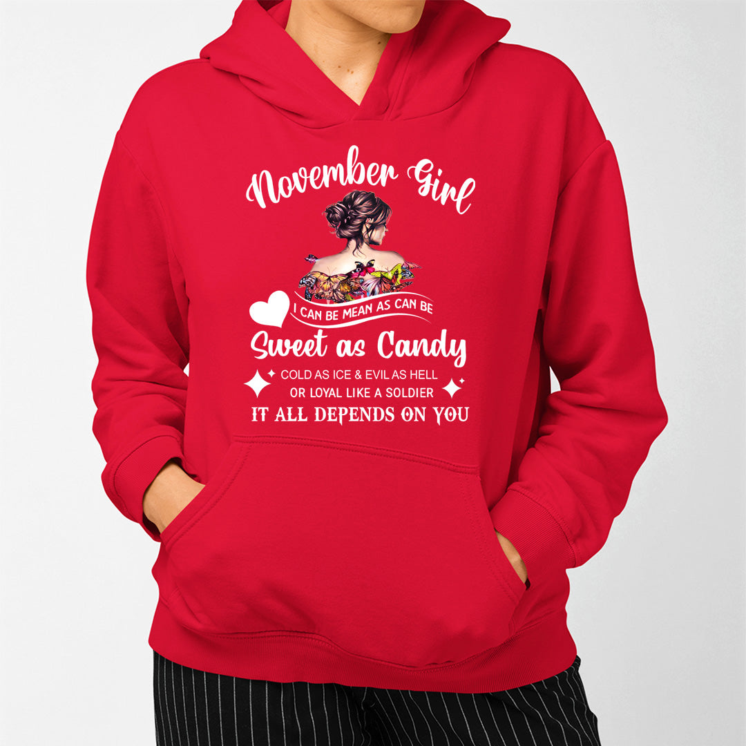 November Girl Sweet As Candy - Cozy & Soft.